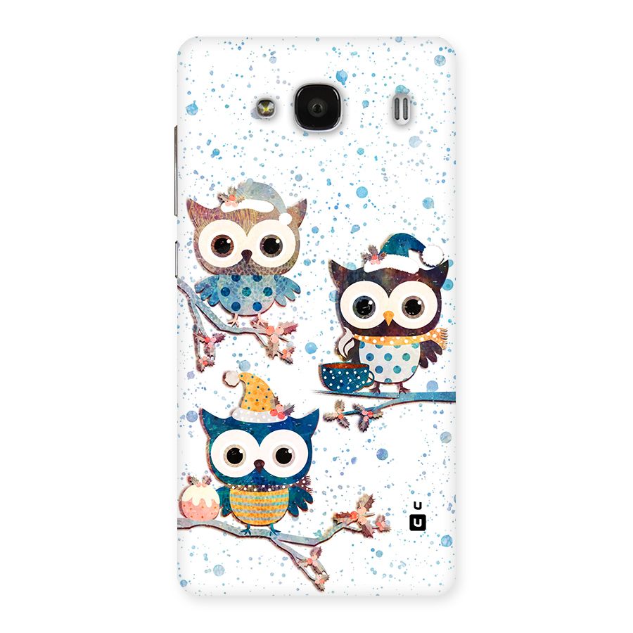 Winter Owls Back Case for Redmi 2