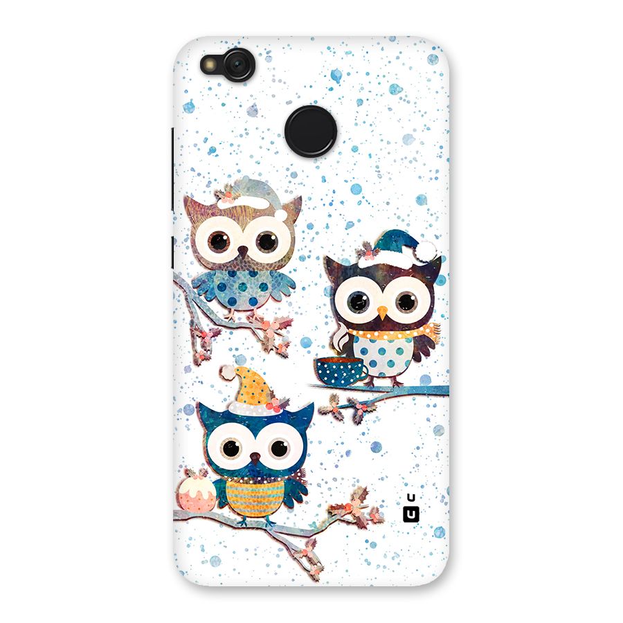 Winter Owls Back Case for Redmi 4