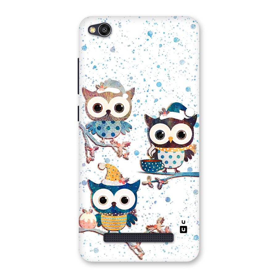 Winter Owls Back Case for Redmi 4A