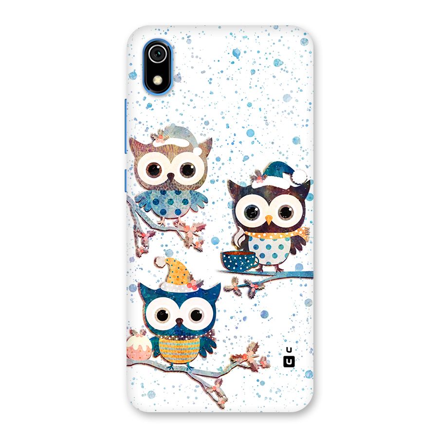 Winter Owls Back Case for Redmi 7A