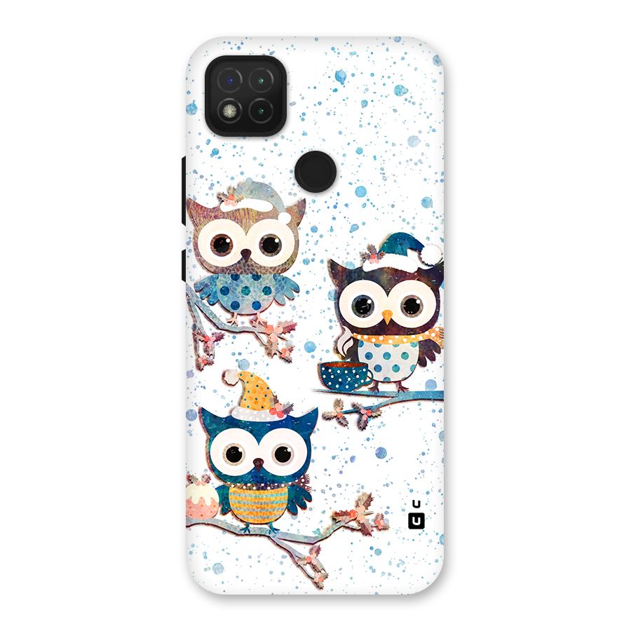 Winter Owls Back Case for Redmi 9
