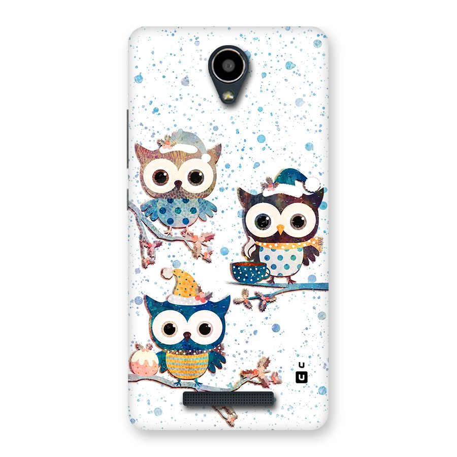 Winter Owls Back Case for Redmi Note 2