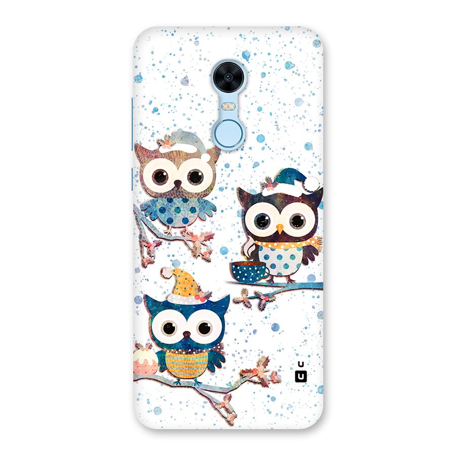 Winter Owls Back Case for Redmi Note 5
