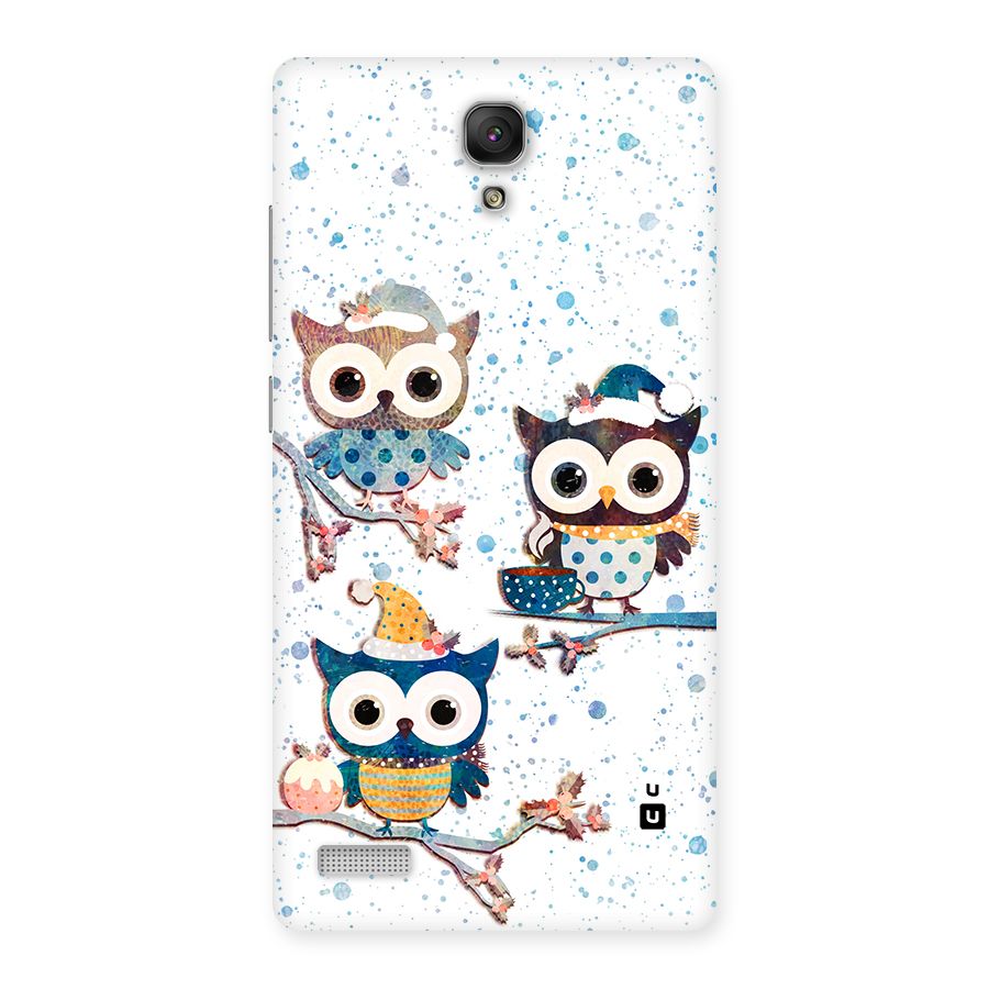 Winter Owls Back Case for Redmi Note Prime