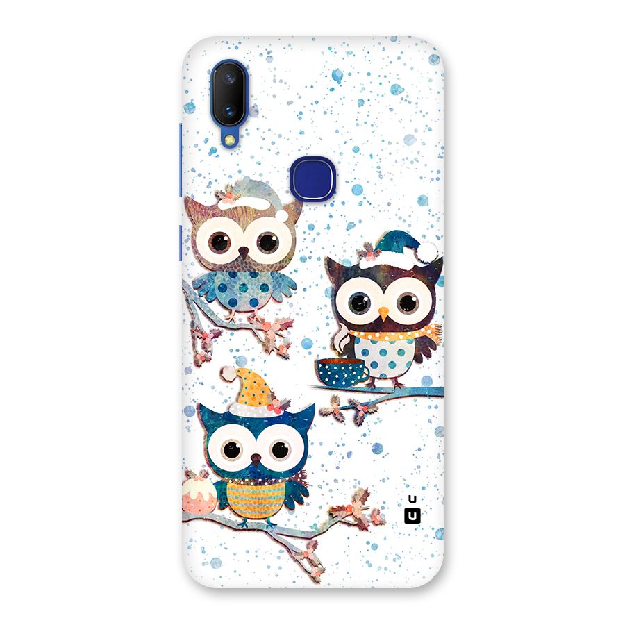Winter Owls Back Case for Vivo V11
