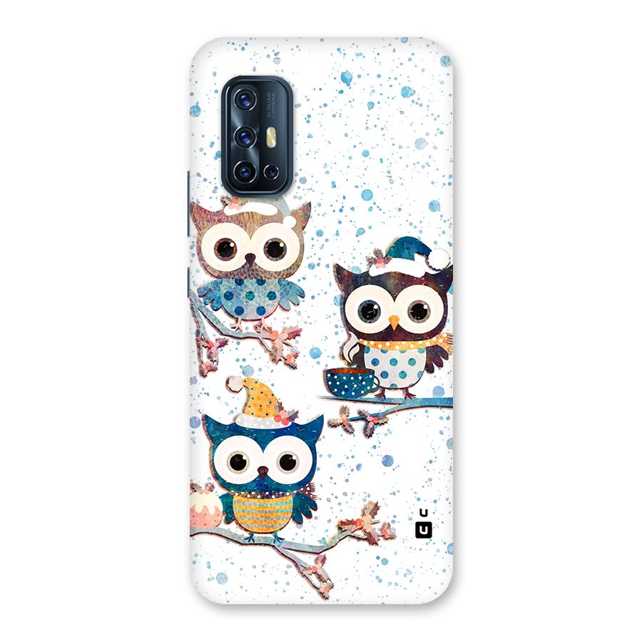 Winter Owls Back Case for Vivo V17