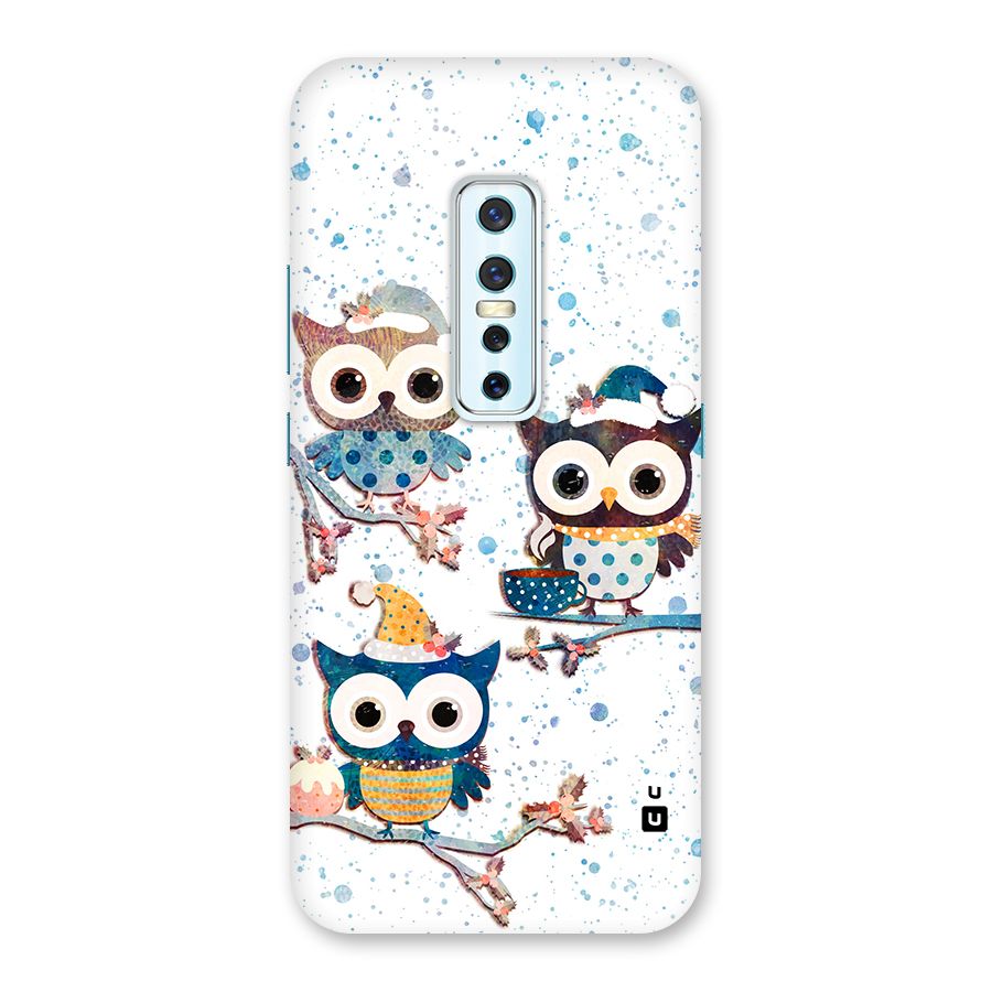Winter Owls Back Case for Vivo V17 Pro