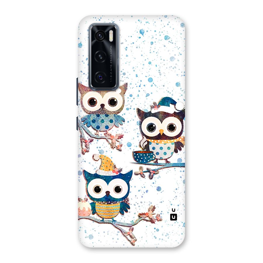 Winter Owls Back Case for Vivo V20 SE