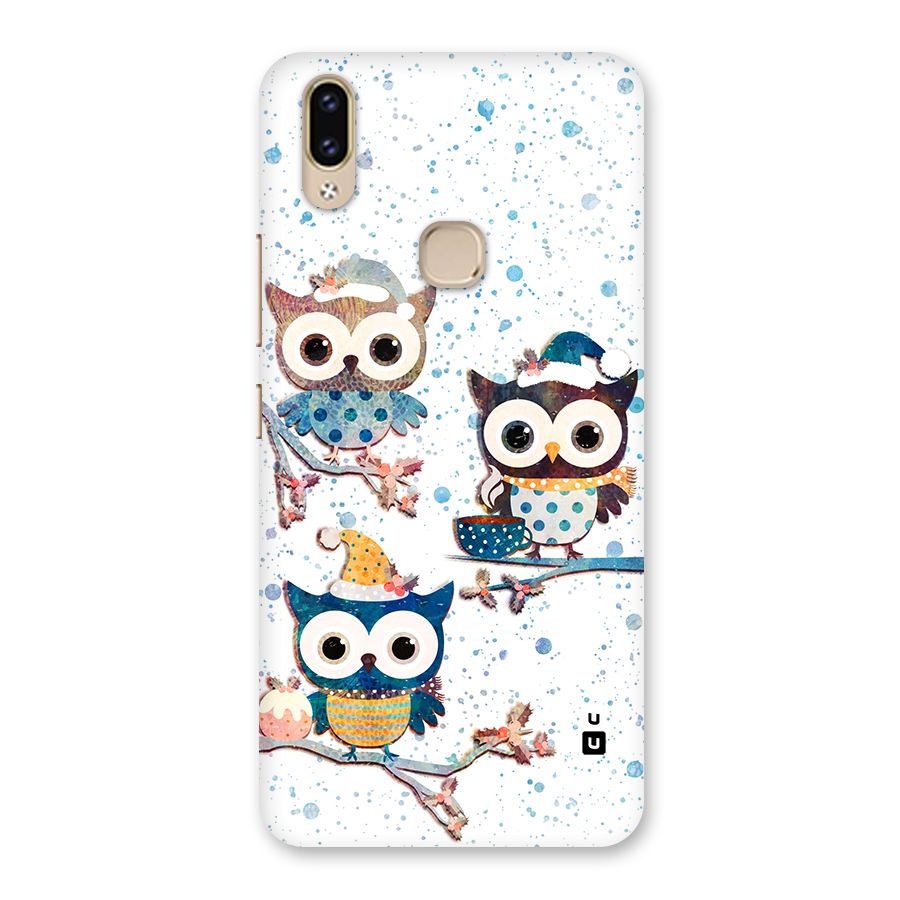 Winter Owls Back Case for Vivo V9 Youth