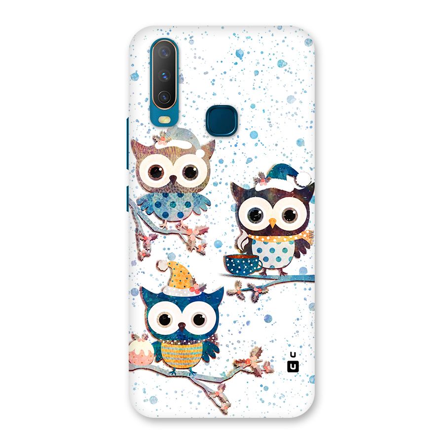 Winter Owls Back Case for Vivo Y11