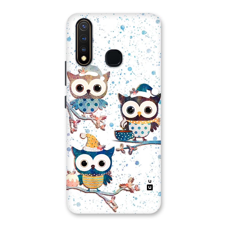 Winter Owls Back Case for Vivo Y19