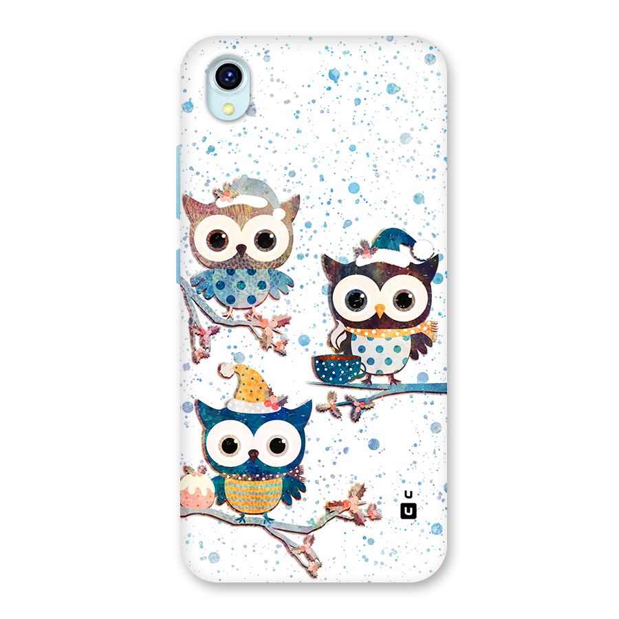Winter Owls Back Case for Vivo Y1s