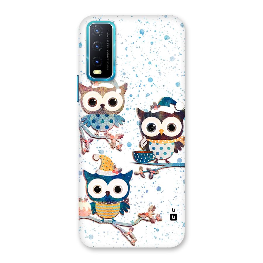 Winter Owls Back Case for Vivo Y20
