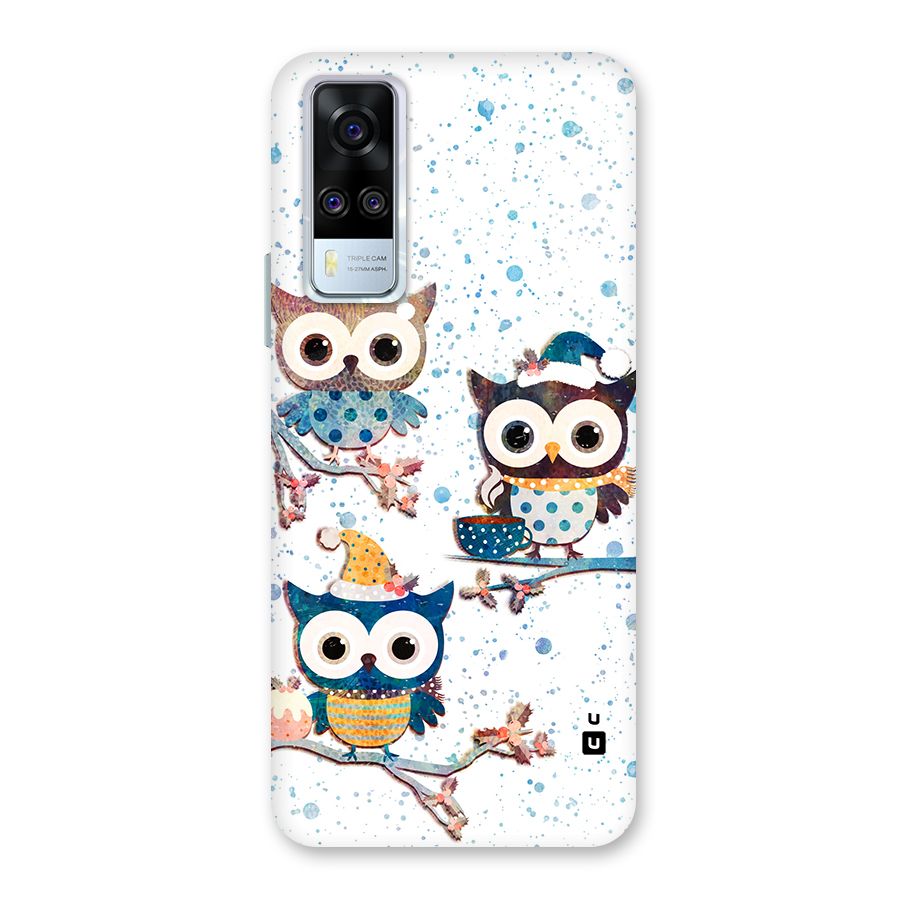Winter Owls Back Case for Vivo Y31