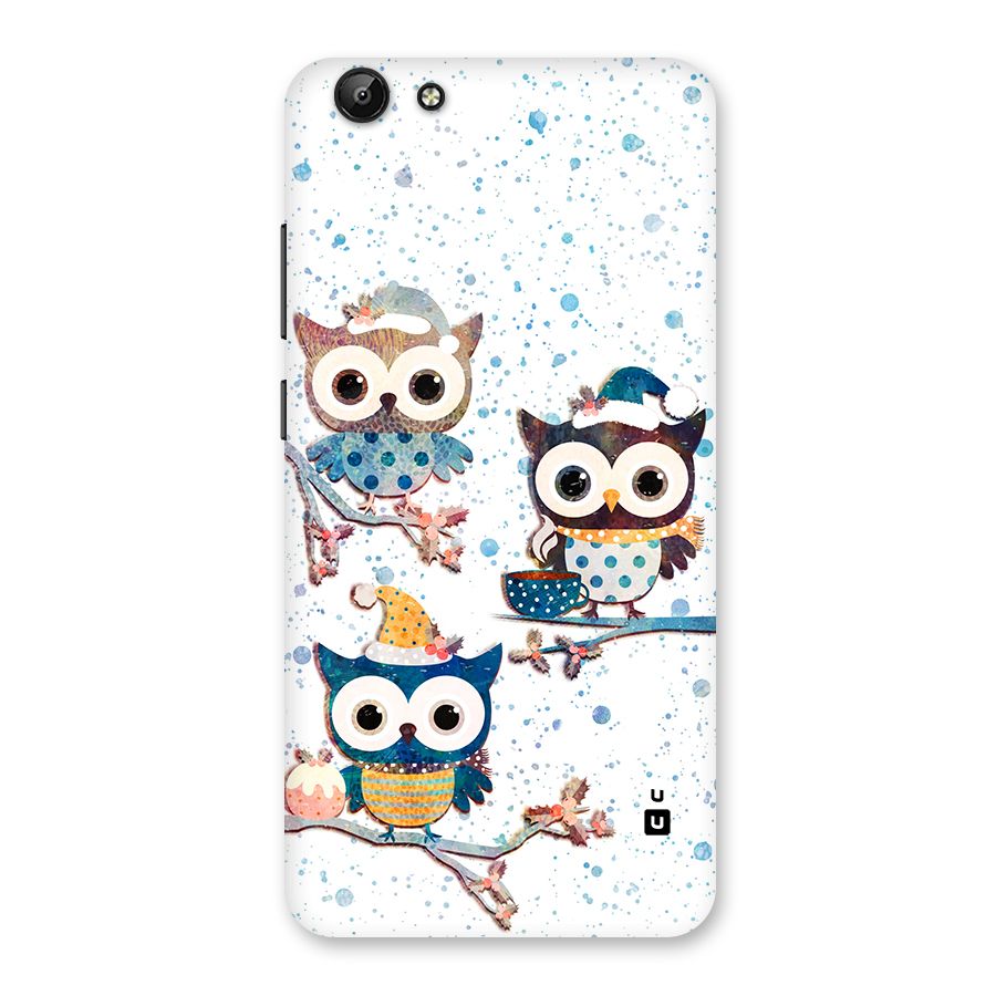 Winter Owls Back Case for Vivo Y69