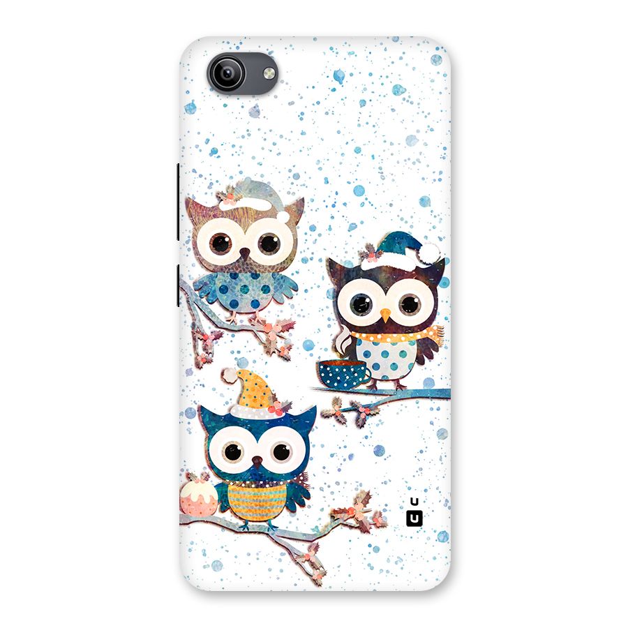 Winter Owls Back Case for Vivo Y81i