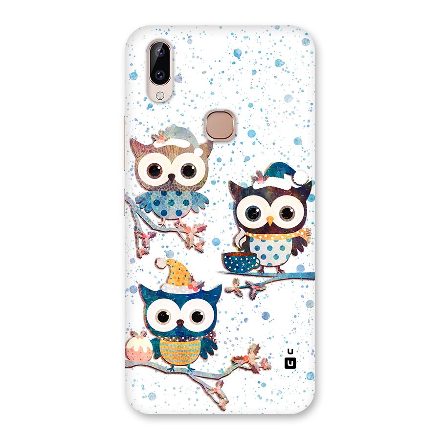 Winter Owls Back Case for Vivo Y83 Pro