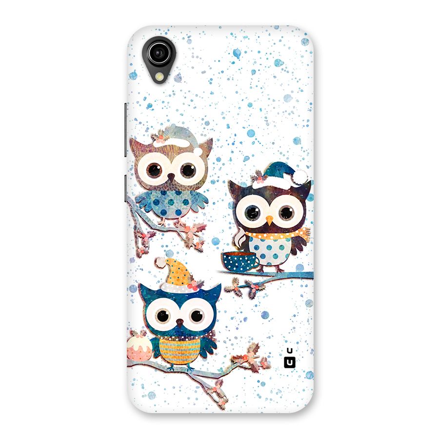 Winter Owls Back Case for Vivo Y90