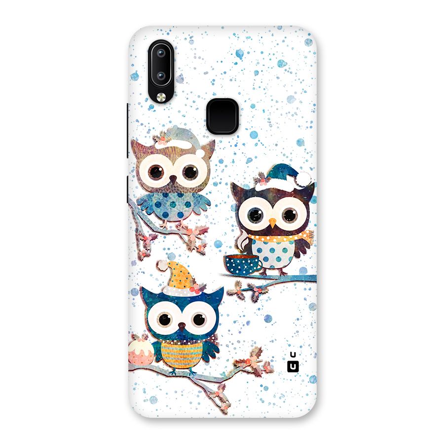 Winter Owls Back Case for Vivo Y93