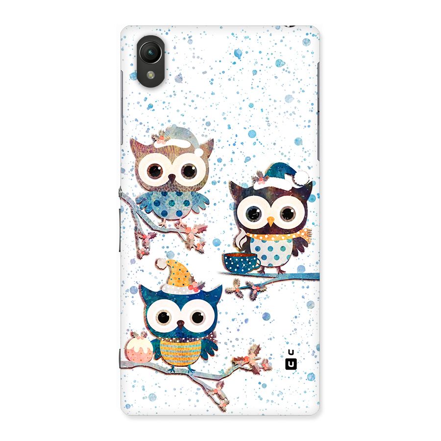 Winter Owls Back Case for Xperia Z1