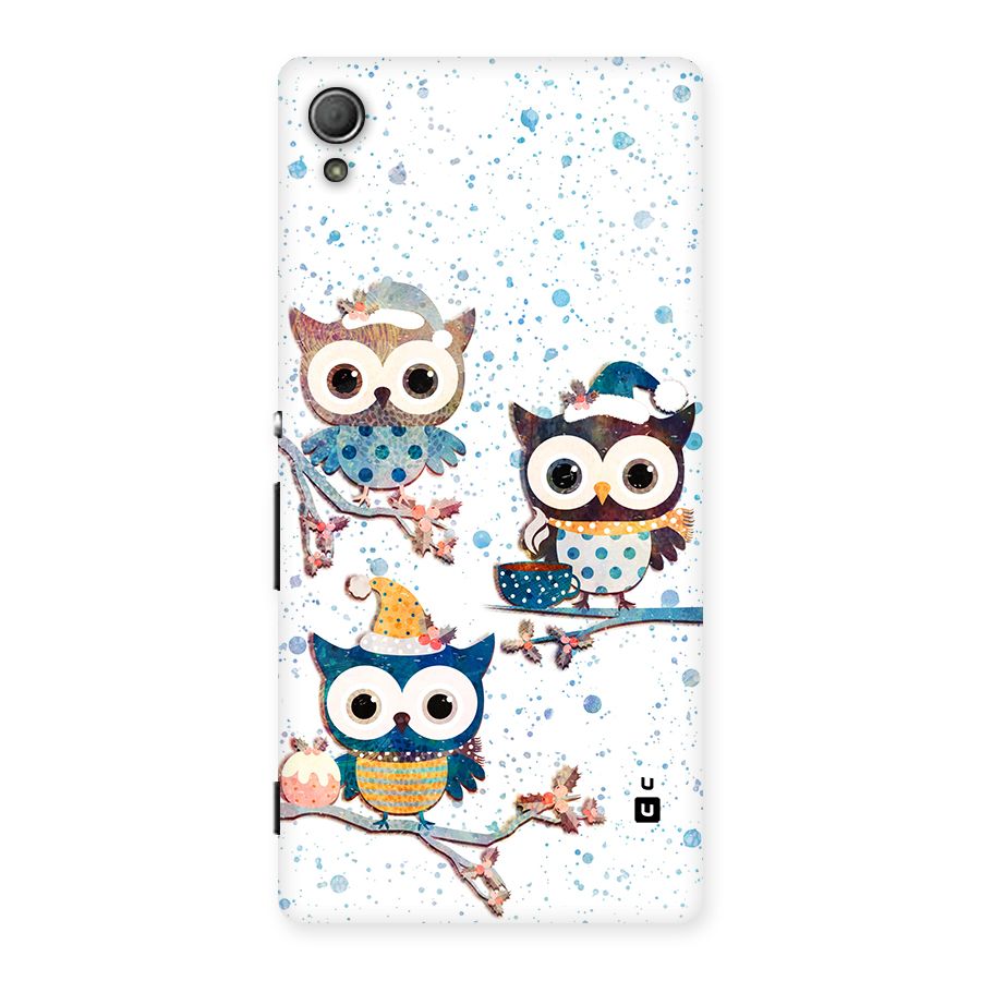 Winter Owls Back Case for Xperia Z3 Plus