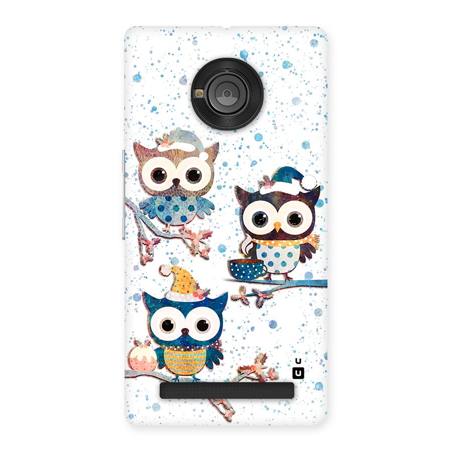 Winter Owls Back Case for Yunique