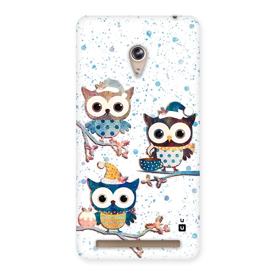 Winter Owls Back Case for Zenfone 6