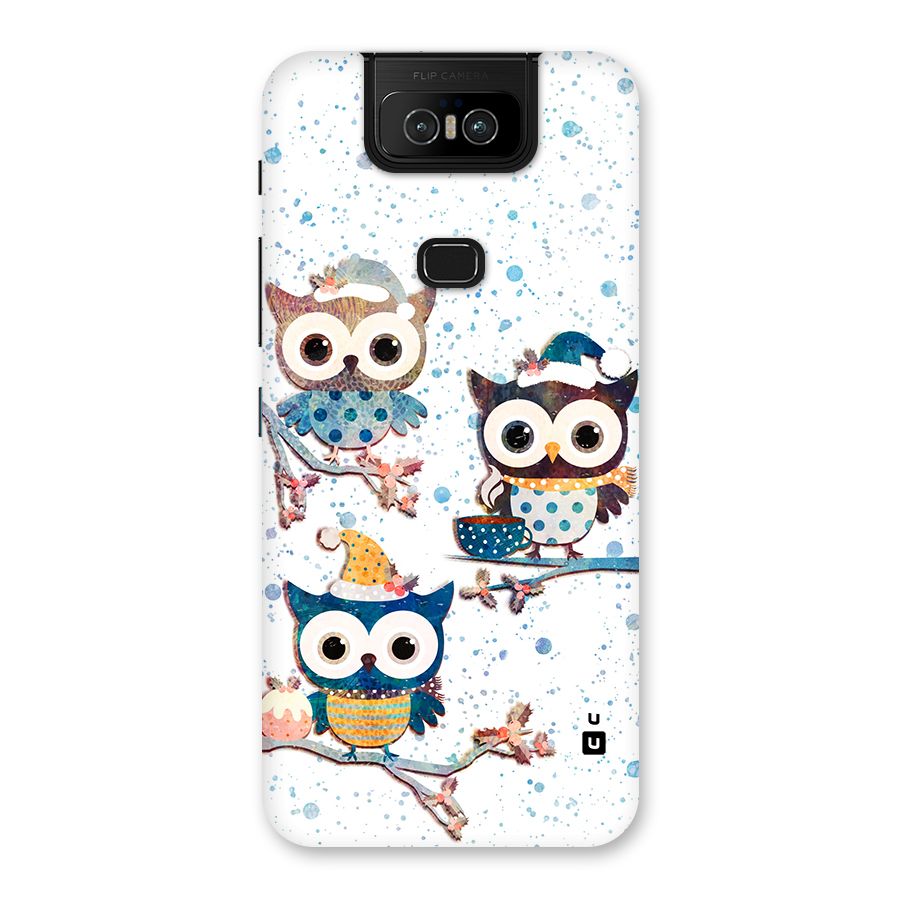 Winter Owls Back Case for Zenfone 6z