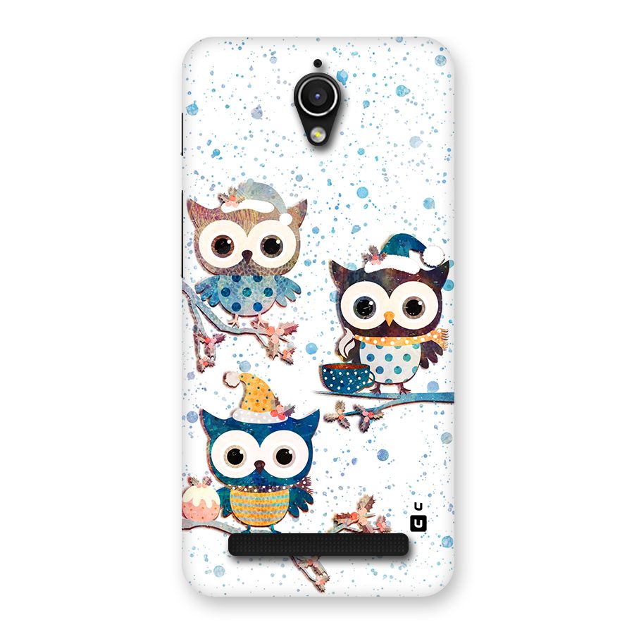 Winter Owls Back Case for Zenfone Go