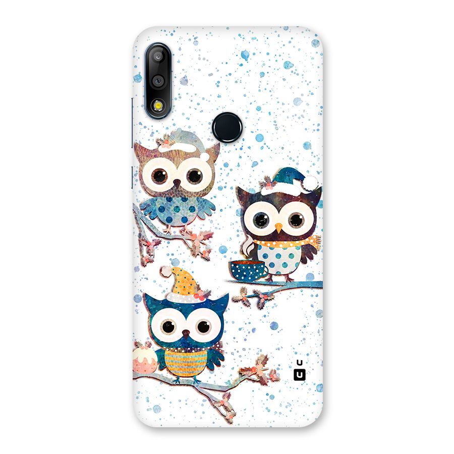 Winter Owls Back Case for Zenfone Max Pro M2