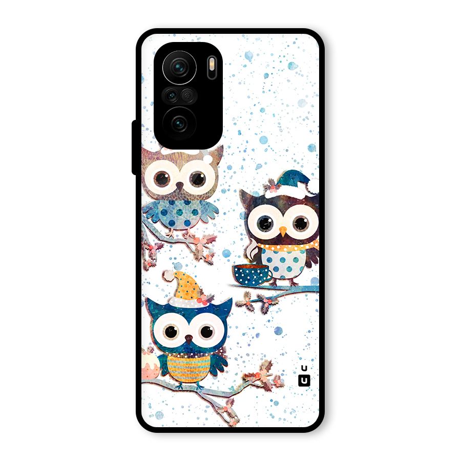Winter Owls Glass Back Case for Mi 11X Pro