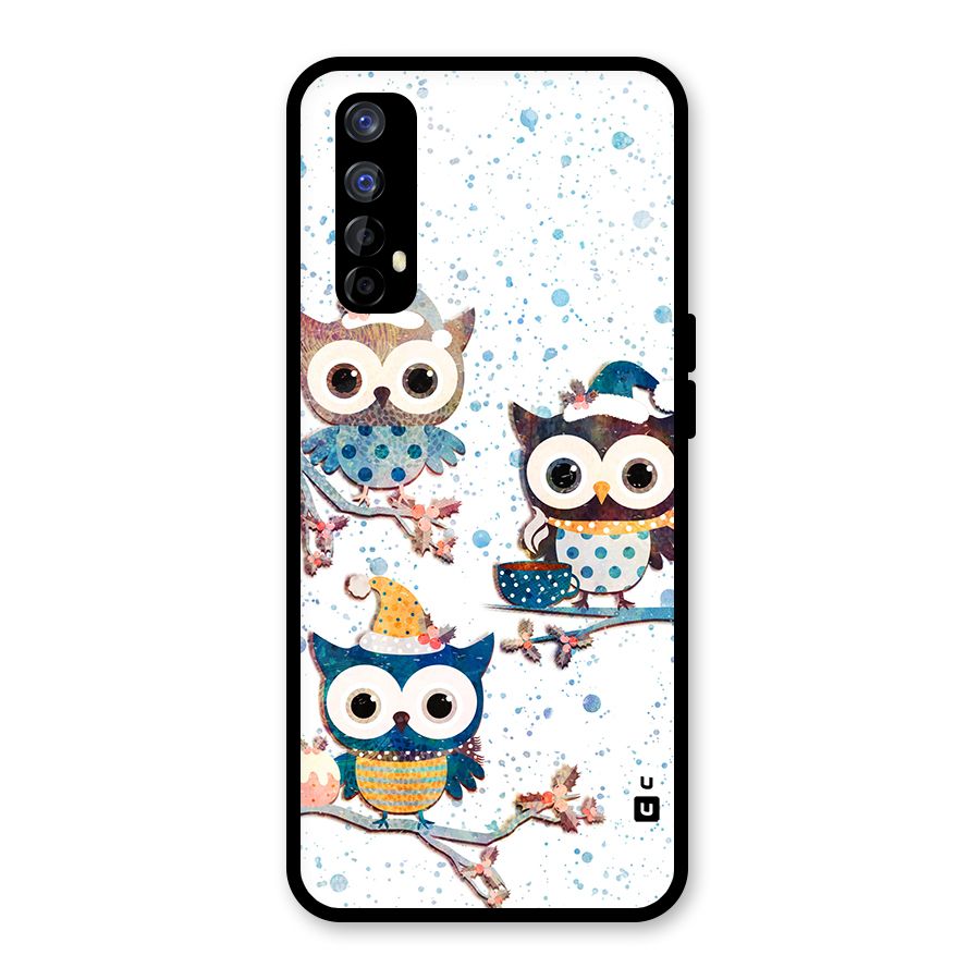 Winter Owls Glass Back Case for Realme Narzo 20 Pro