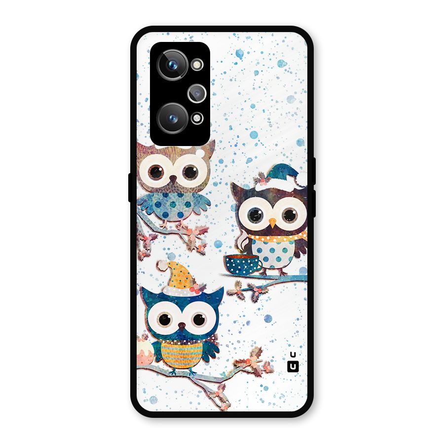 Winter Owls Metal Back Case for Realme GT Neo2