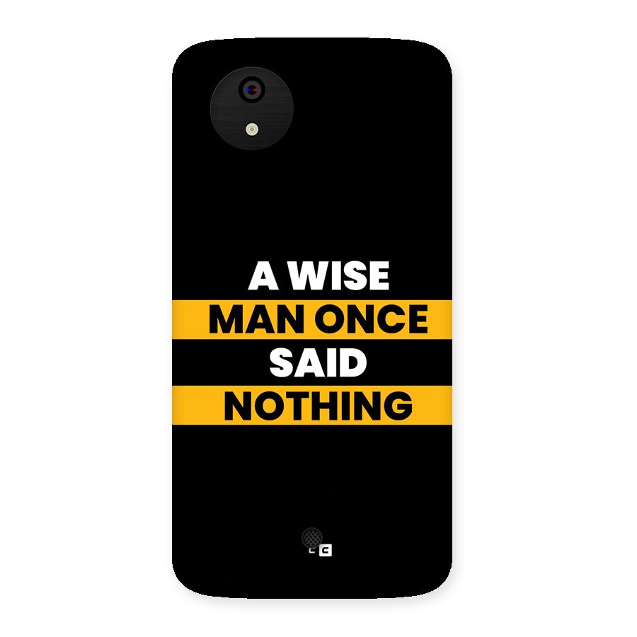 Wise Man Back Case for Canvas A1  AQ4501