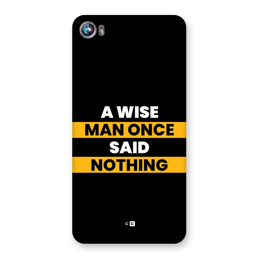 Wise Man Back Case for Canvas Fire 4 (A107)