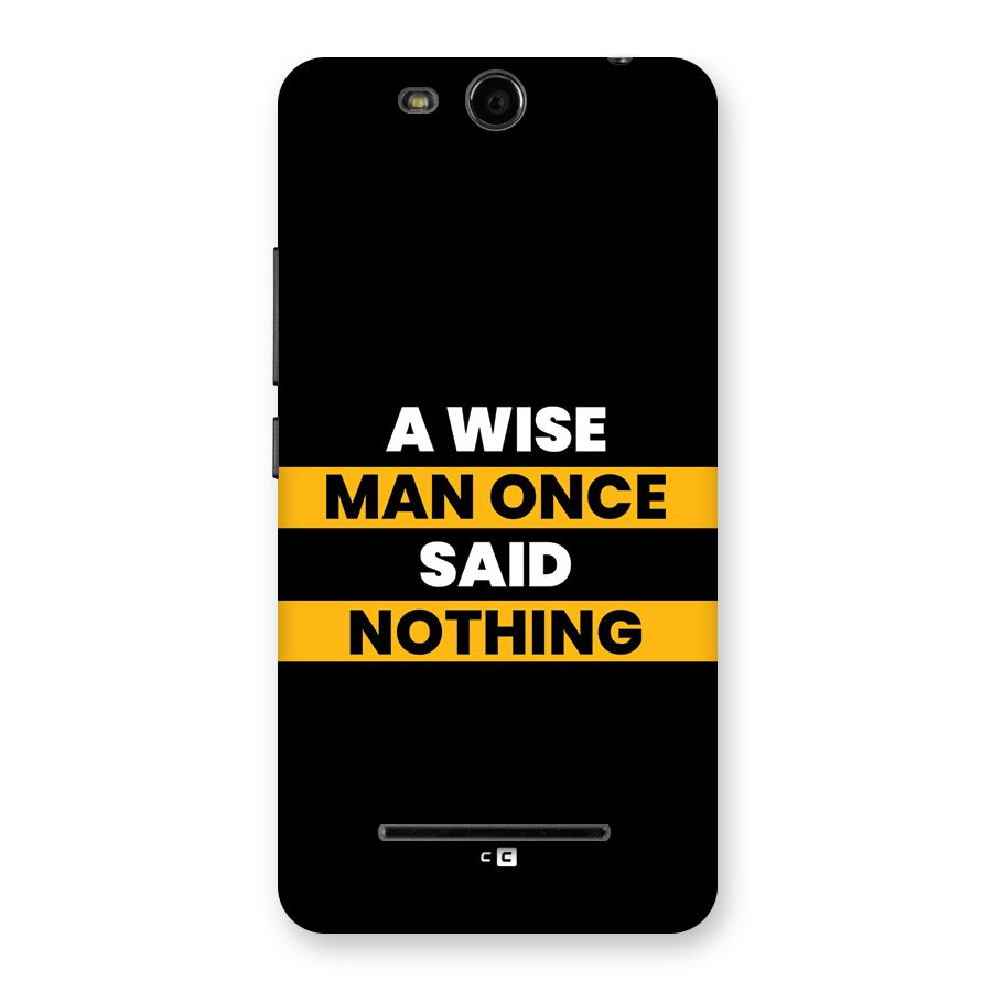 Wise Man Back Case for Canvas Juice 3 Q392