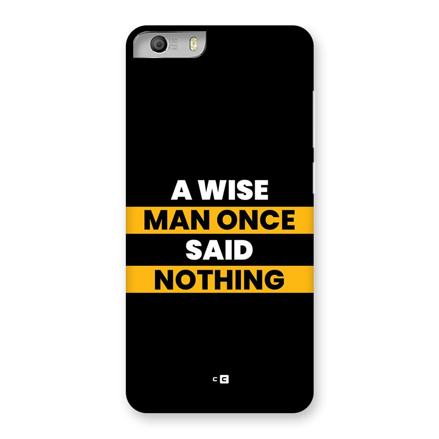 Wise Man Back Case for Canvas Knight 2