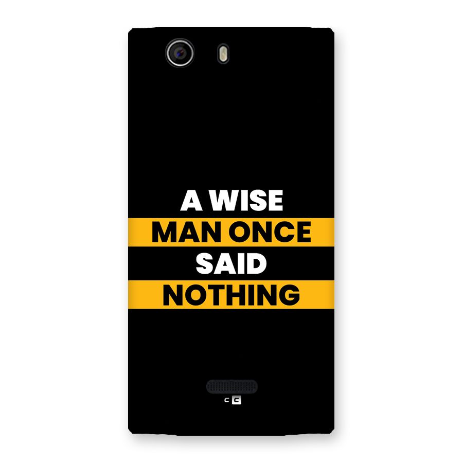 Wise Man Back Case for Canvas Nitro 2 E311