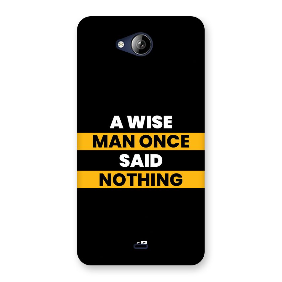 Wise Man Back Case for Canvas Play Q355