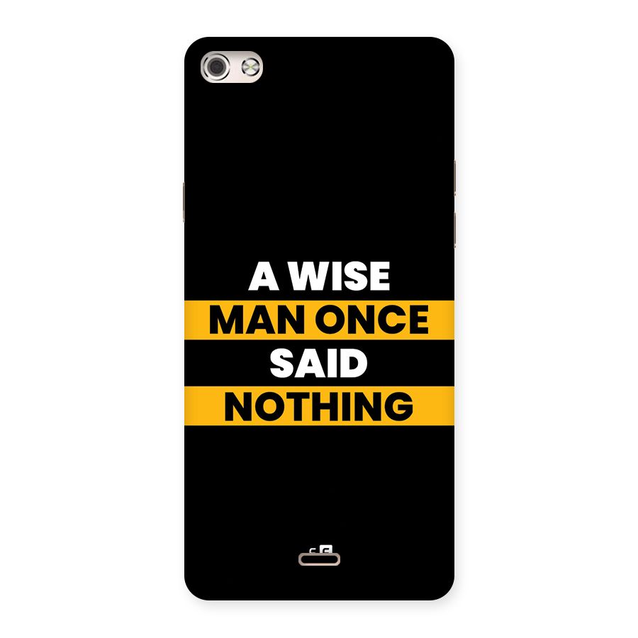 Wise Man Back Case for Canvas Silver 5