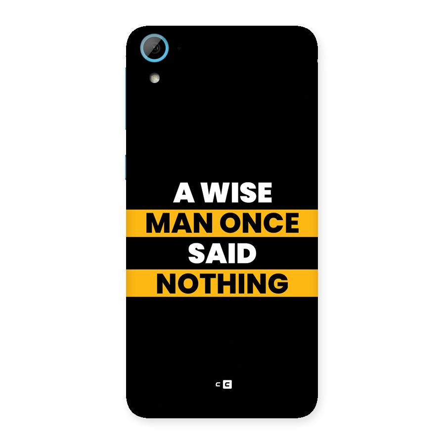 Wise Man Back Case for Desire 826