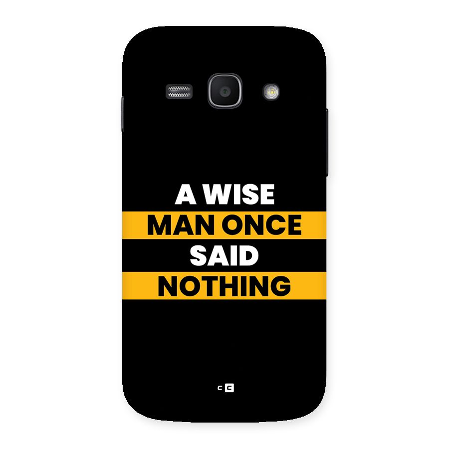 Wise Man Back Case for Galaxy Ace3
