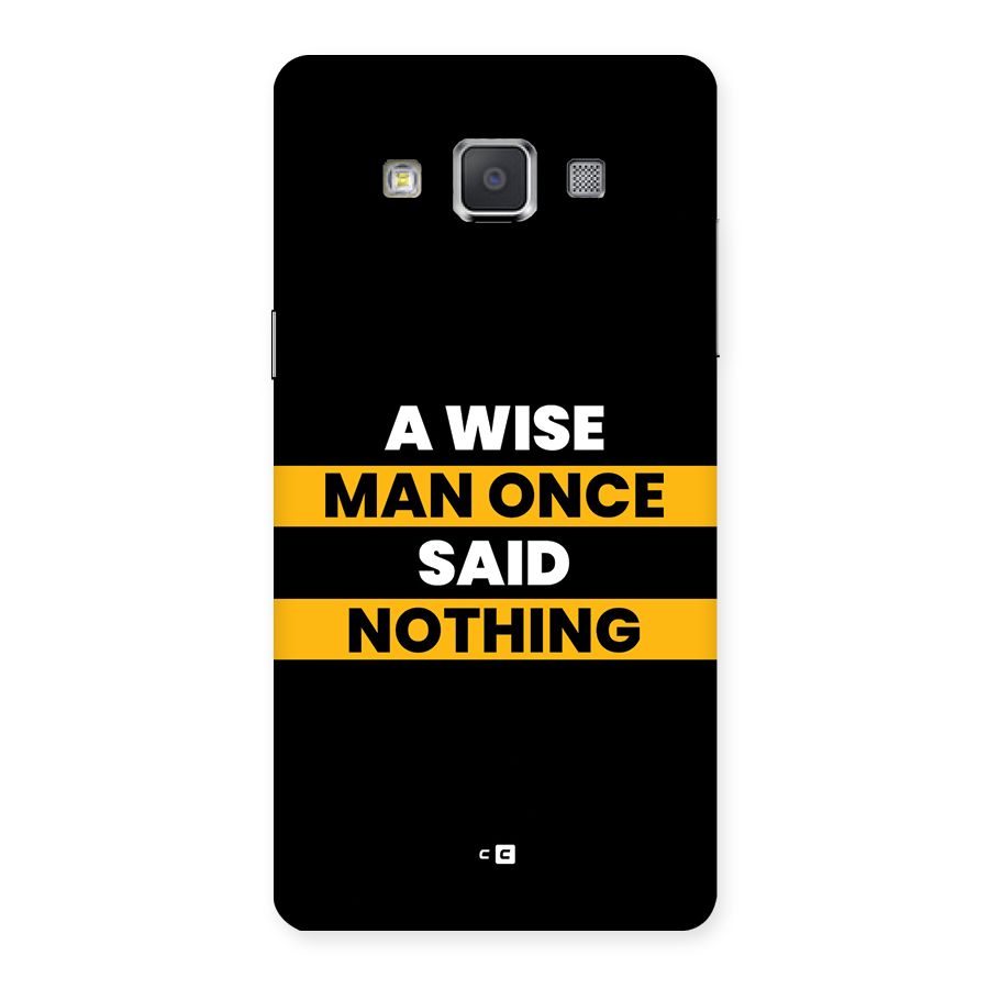 Wise Man Back Case for Galaxy Grand Max