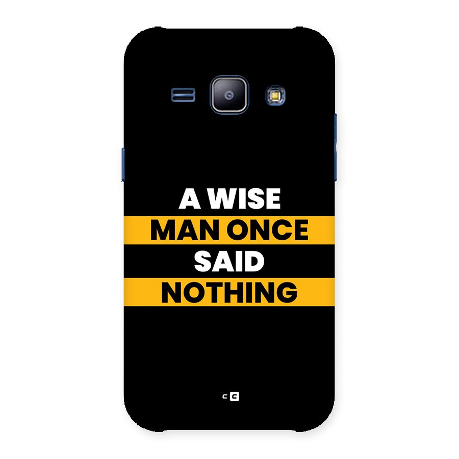 Wise Man Back Case for Galaxy J1
