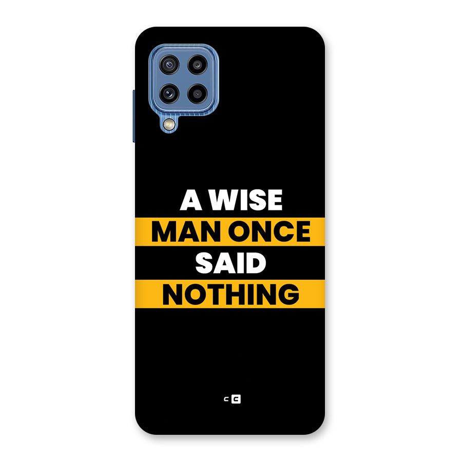 Wise Man Back Case for Galaxy M32