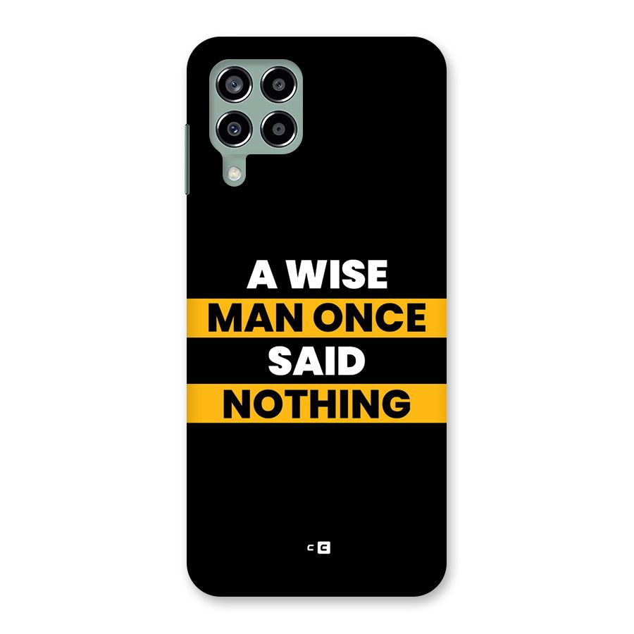 Wise Man Back Case for Galaxy M33