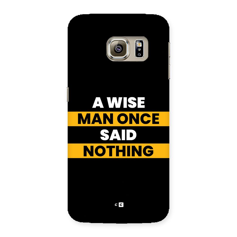 Wise Man Back Case for Galaxy S6 Edge Plus
