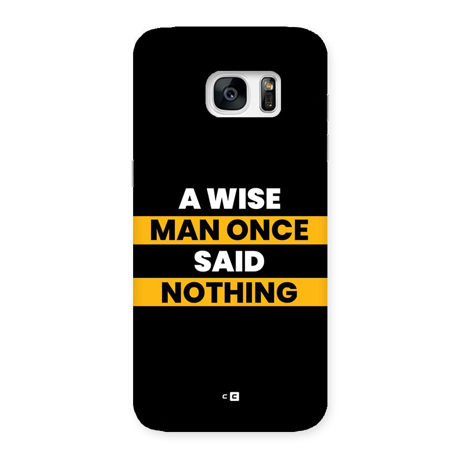 Wise Man Back Case for Galaxy S7 Edge