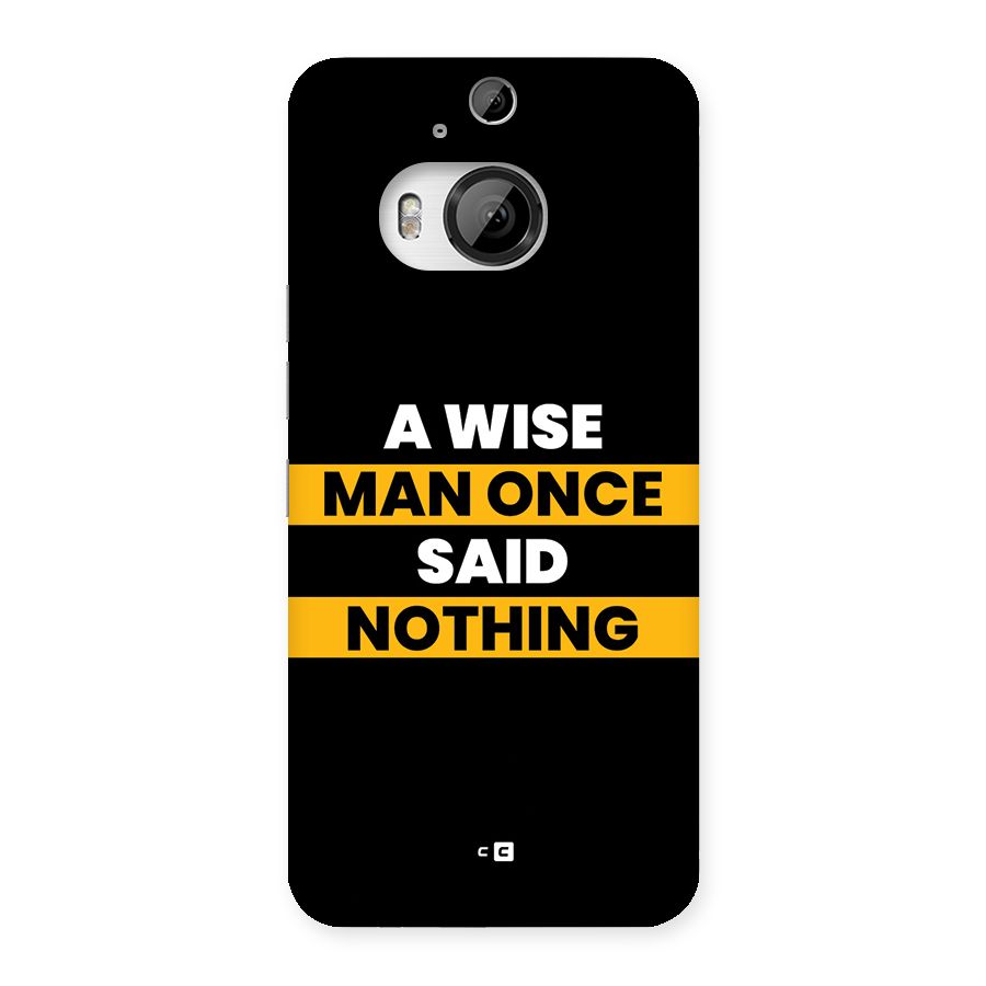 Wise Man Back Case for HTC One M9 Plus