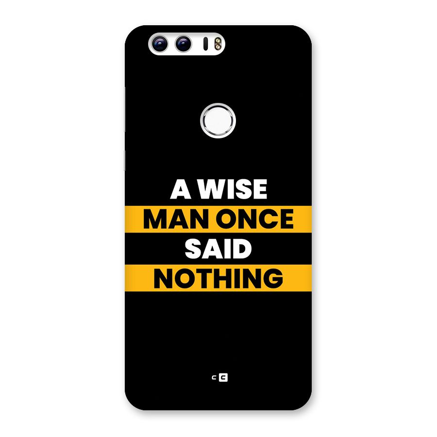 Wise Man Back Case for Honor 8